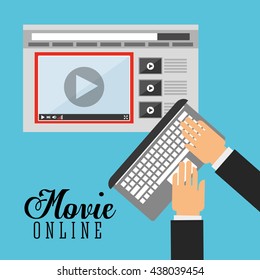 movie online design 