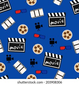 Movie pattern background