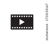 Movie, Play video icon vector design