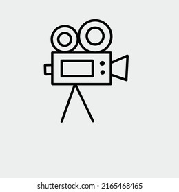 Movie player logo,used by the film industry