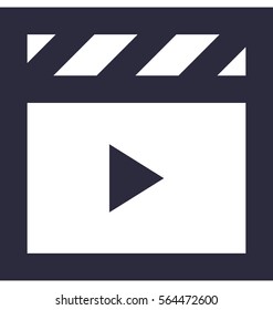 Movie Player Vector Icon