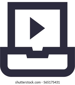 Movie Player Vector Icon