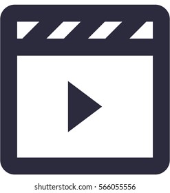 Movie Player Vector Icon