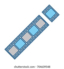 Movie reel symbol