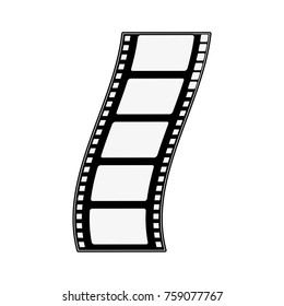 Movie reel symbol icon vector illustration graphic design