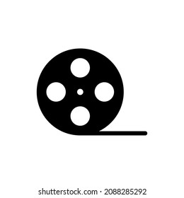Movie roll icon for apps and web sites