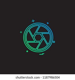 Movie roll icon design vector 