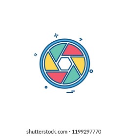 Movie roll icon design vector 