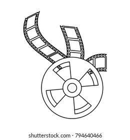 Movie roll reel