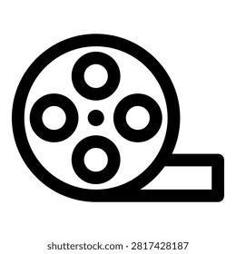 Movie Simple Vector Icon Collection
