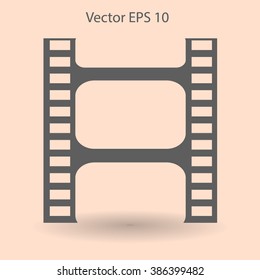 movie stills vector illustration