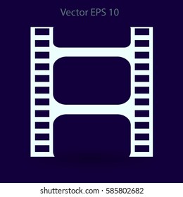 movie stills vector illustration