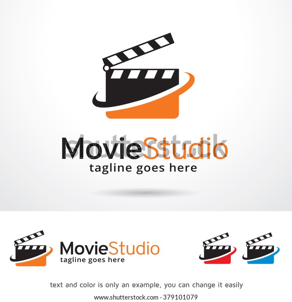 Download Movie Studio Logo Template Design Vector Stock Vector ...