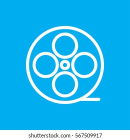 movie tape icon illustration isolated vector sign symbol