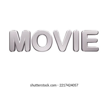 Filmtext-Effekt, Vektorgrafik