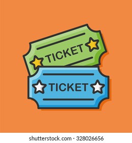 movie ticket icon