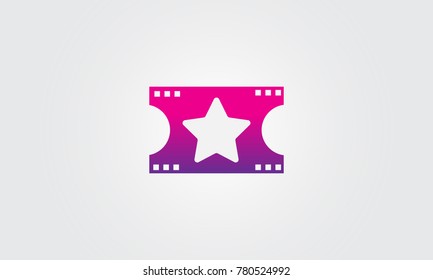 movie ticket vector
