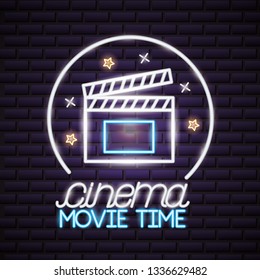 Movie Time Neon