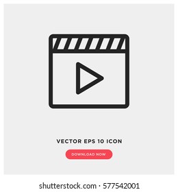 Movie vector icon