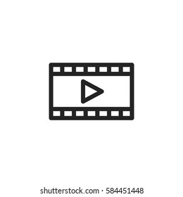 Movie vector icon