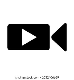 movie vector icon for web and mobile 