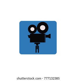 movie video and icon vector