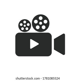 movie, video icon vector design illustration