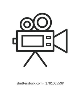 movie, video icon vector design illustration