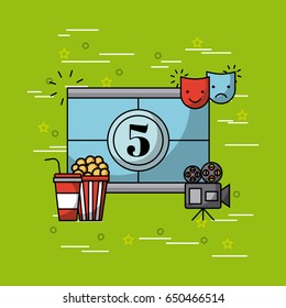movies and cinema concept