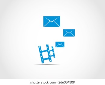 Movies Footage Letter Messages