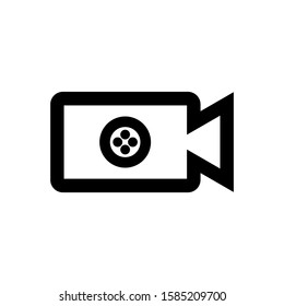 movies icon isolated sign symbol vector illustration - high quality black style vector icons
