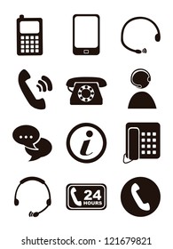 movil icons over white background. vector illustration