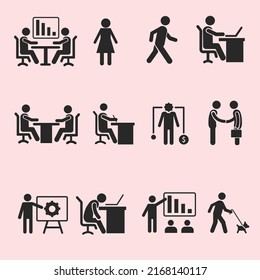 moving black icons and images