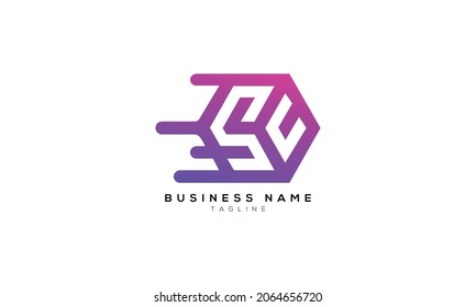 Moving Box Fast, initial SU Logo Design Templat