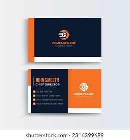 Moving Business Card –corporate business card Template modern and Clean design. House and Clean Business Card Template