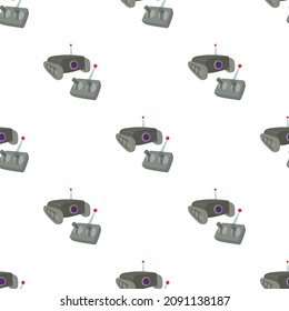 Moving camera pattern seamless background texture repeat wallpaper geometric vector