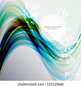 Moving colorful abstract background