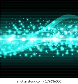 Moving colorful abstract background