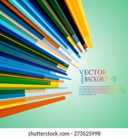 Moving colorful abstract background