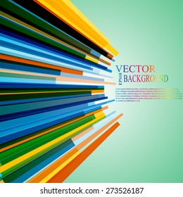 Moving colorful abstract background