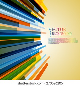 Moving colorful abstract background