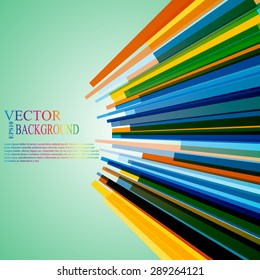 Moving colorful abstract background