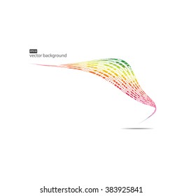 Moving colorful abstract background