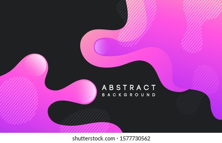 Moving colorful abstract background. Dynamic Effect. Vector Illustration. Minimal Design Template for poster. cover and landing page