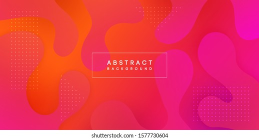 Moving colorful abstract background. Dynamic Effect. Vector Illustration. Minimal Design Template for poster. cover and landing page