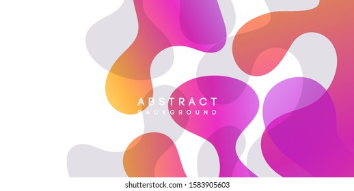 Moving colorful abstract background. Dynamic Effect. Vector Illustration. Design Template.