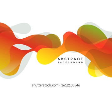 Moving colorful abstract background. Dynamic Effect. Vector Illustration. Design Template.