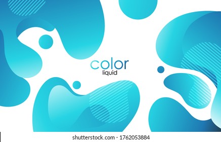 Moving colorful abstract background. Dynamic Effect. Vector Illustration. Design Template.