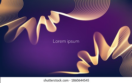 Moving colorful abstract background. Dynamic Effect. Vector Illustration. Design Template.