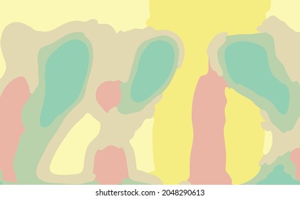 Un fondo abstracto colorido y cambiante. Ilustración vectorial. Plantilla de diseño.